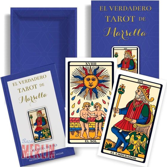 El Verdadero Tarot De Marsella Con 78 Cartas Y Manual – Bazar Merlín El ...