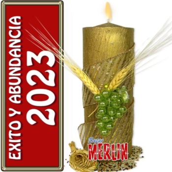 Velón Dorado De Alta Magia – Año Nuevo Con Éxito Para 2023