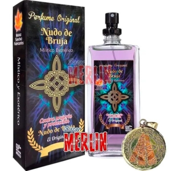 Perfume Nudo De Bruja Con Talismán Preparado